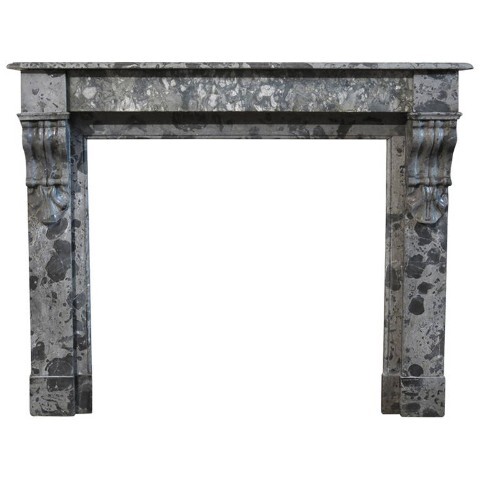 Fossil-marble Modillon. Period ca.1875